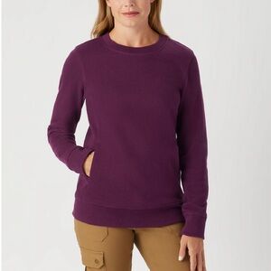Duluth Trading Co. Women’s Rib Crewneck Sweatshirt